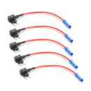 1x MINI ATM Fuse Adapter tap Dual Circuit Adapter Holder For Car Truck Auto liau