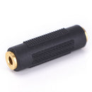 mini 3.5mm female to female F/F jack stereo audio adapter converter connecto Bj