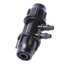 10 Pcs/Pack 11/8 Inch To 7/4 Inch Hose Connector Mini Irrigation Tubing Dri