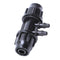 10 Pcs/Pack 11/8 Inch To 7/4 Inch Hose Connector Mini Irrigation Tubing Dri