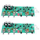 2 Pieces DX338A HIFI Preamp Pre-amplifier Tone Board Kits Volume Control AC 12V