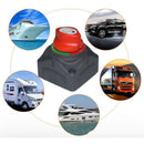 12V/24V Car Marine Battery Switch Battery Disconnect Isolator 3-Position Sw