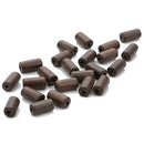 300pcs Wooden Crafts Beads Jewelry Making Beads Wood Ornaments Xmas Decor