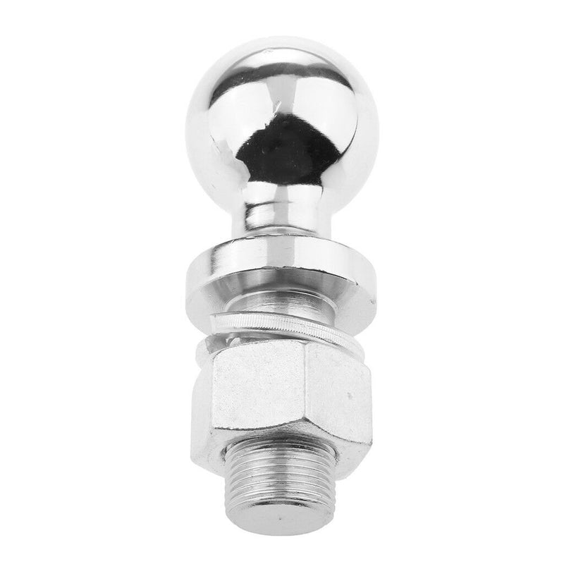 Trailer Hitch Tow Ball For Towing 2" Diameter Chrome Adjustable 6000 lbs