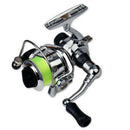 2+1 4.3:1 Ball Bearings Mini Left Right Hand Spinning Fishing Reel Tackle Deluxe