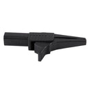 Alligator clip for multimeter (1.000 V, 32 A), isolated, black X2J9