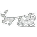 Santa Ride Christmas Metal Cutting Die Stencils DIY Emboss Scrapbook Craft