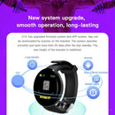 D18 Round Men Women Bluetooth Smart Watch Sport Smartwatch  Blue