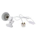 Reptile Terrarium Lighting UVB Bulb Lamp Holder E27 UK Plug White