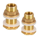 2pcs No Leakage Water Tank Connector Hose Fittings M1/2'' M3/4'' Male Adapters