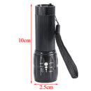 Mini Three-Way Lumen Retractable Focusing Small Hand Led Flashlight Battery A Gw