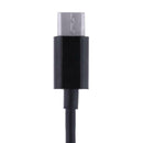 Portable Short USB Type-C Date Cable Mobile Power Charging Cable(Black)