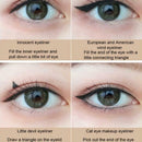 1X Shiny Starry Eyeliner Diamond Black Eyeliner Pen Waterproof Long Lasting