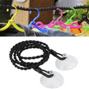 Portable Travel Camping Clothesline Washing Clothes Line Washing Hanger B5T3