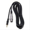 10FT XLR 3 Pin Female to 1/8" 3.5mm Stereo Jack Microphone Audio Cord CableS Bj