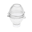 4x Transparent Egg Ball Shaped Candle Mold Mould for DIY Candle Making Craft