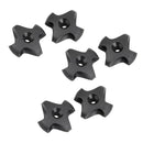 6 Pieces Min Nylon Deck Line Guide Outfitting for Marine Boat Canoe Kayak