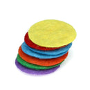 1000pcs DIY 1.5CM Round Felt Fabric Pads Accessory Patches Circle Fabric Fl