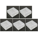 5pcs Batteries Battery Storage Box Case DIY Holder for CR123A/16340/CR2 A  CR123