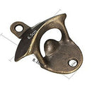3pcs Wall Mounted Beer Wine Bottle Cap Catcher Bar Mountable Zinc alloy Ope C3K4