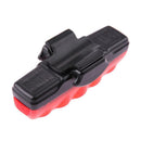 5LED USB Rechargeable Bicycle Rear Light Waterproof 3 Modes Taillight Lamp
