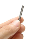 10Pcs Double Two Flute Straight Slot CNC Router Bits Wood MDF Milling 1/8" 17mm