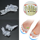 Bunion Toe Separator Foot Care Gel Hallux Valgus Correction Separato A