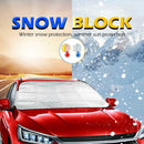 Car SUV Front Windshield Cover Snow Ice Shield UV Sun Shade 4.82x3.35ft