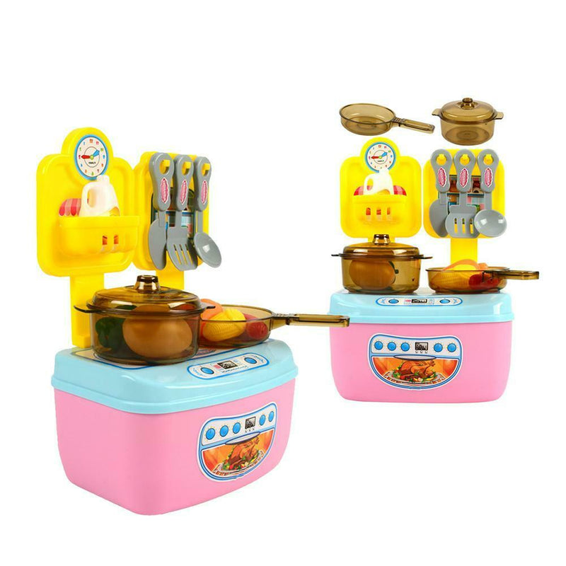 Plastic Kitchen Role Play Set Simulation Food Vegetables Kids Children Toys