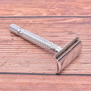 Double-Sided Stainless Steel Razor Blade Razor For Men 1 Blade Holder+10 Bla Bj