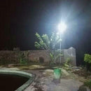 36LED Solar Power Motion Sensor Wall Light Outdoor Yard Street Lamp (White)