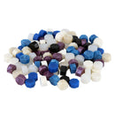 100pcs Octagon Fire Painting Pills Sealing Wax Granule Stamping Wedding Envelope