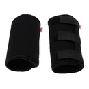 4x Knee Brace For Dog Hock Protector Dog Surgical Injury Feet Cover Black