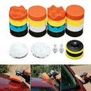 22pcs 3" Buffing Waxing Polishing Sponge Pads Kit Set For Car Pad Polisher K0Y9
