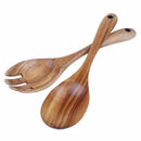 Housewares Socorro Salad Servers,Wood,Natural