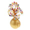 Wealth Lucky Money Tree Feng Shui Crystal Plastic Tree Home Decor Colorful