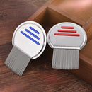 Lice Treatment Comb for Head Lice & Nit Lice Egg Removal, Stainless Steel Metal'