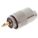 1PCS UHF PL259 Male Plug Straight Solder Connector Adapter for RG8U RG5 SPTEUS