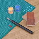 DIY Leather Edge Treatment Roller Pen Sandalwood Edge Oil Pen+2 Brass Heads