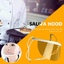10pcs Reusable Anti-Fog Clear PET Mouth Shield for Restaurant Beauty Salon A