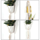 Plant Holder Flower Pot Net Bag Wall Hanging Basket Nordic Home Decoration