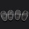 1 Pack 100 Pairs Silicone Nose Pads Holders Eyeglass Glasses Nosepads Accessory