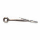 30pcs Stainless Steel Fishing Hooks Barbed White Strong Big Game Fish Tuna  A1A6