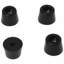 Furniture Table Chair Leg Tips Foot Caps Floor Protector 20 Pcs Black