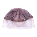 Brown Lace Front Wig Cap M Code Adjustable Head Circumference Elastic Strap