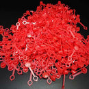 50pcs Grease Nipples Protection Cap Lubrication Nipple Dust Cap Red