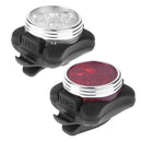USB Charging MTB Mountain Bike Outdoor Cycling LED Headlight+ Taillight Set