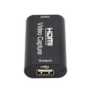 Video Record Card Mini HD 1080P Teaching Plug And Play Universal HDMI To USB 2.0