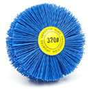 4 Pieces 80x30x6Mm Drill Abrasive Wire Grinding Wheel Nylon Bristle Polishi J7G3