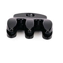 Metal 4/4 3/4 1/4 Violin Mute Silencer for Violinist Students Beginners - Black